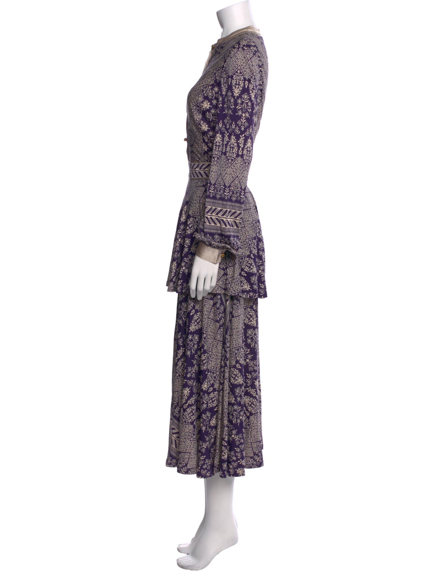 Tory Burch Printed Long Dress