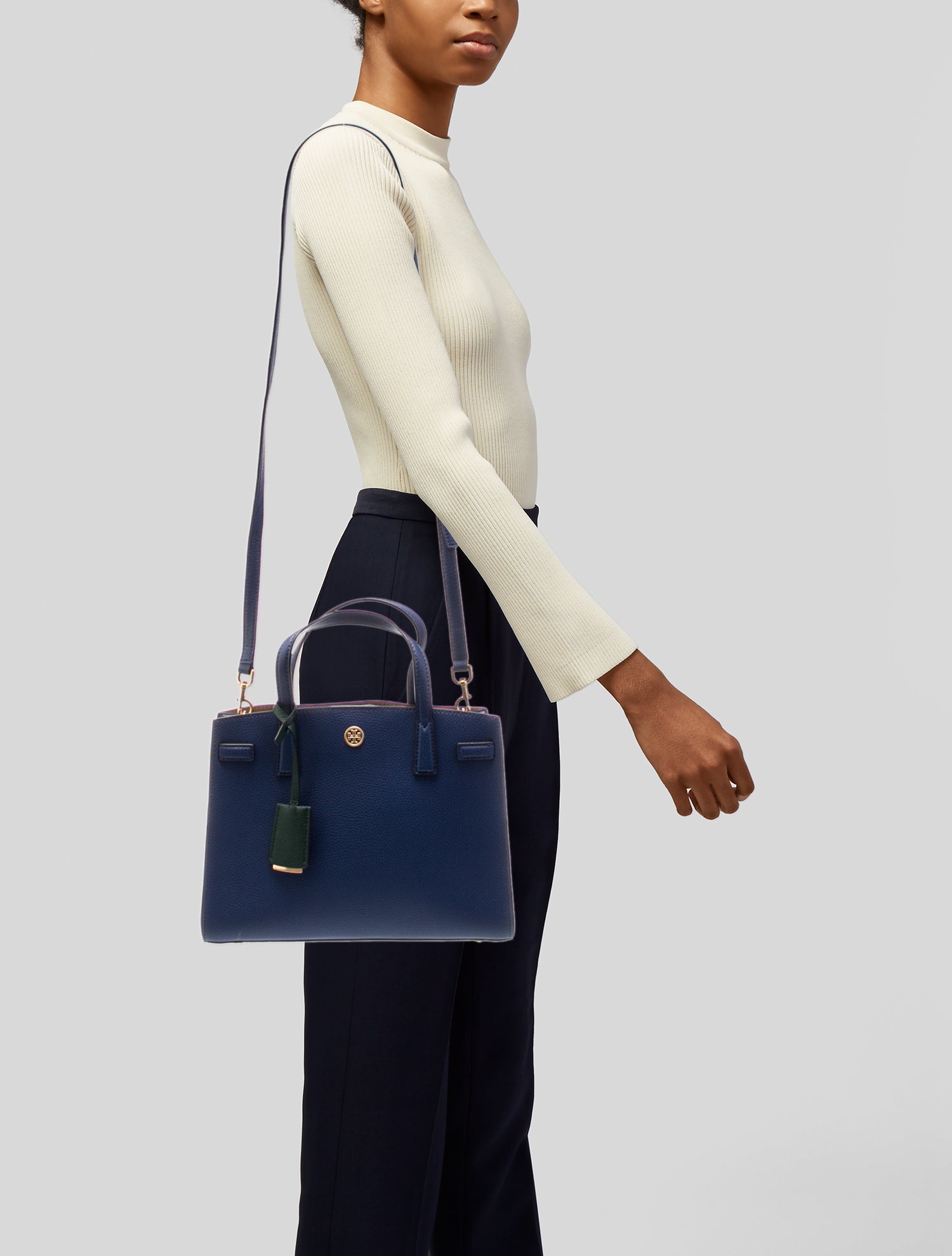 Tory Burch Leather Top Handle Bag