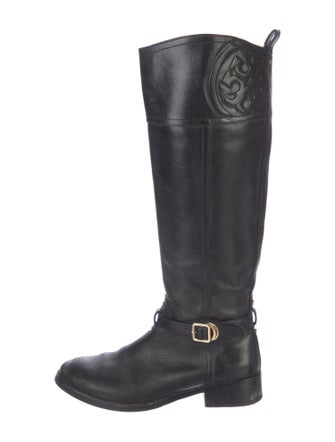 Tory Burch Leather Riding Boots