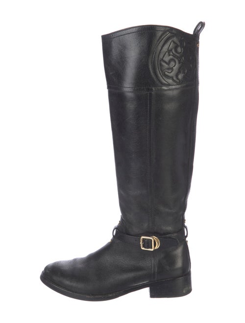 Tory Burch Leather Riding Boots