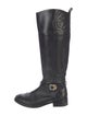 Tory Burch Leather Riding Boots