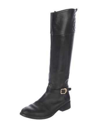 Tory Burch Leather Riding Boots