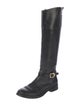 Tory Burch Leather Riding Boots