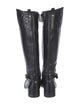 Tory Burch Leather Riding Boots