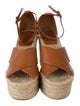 Tory Burch Leather Printed Espadrilles