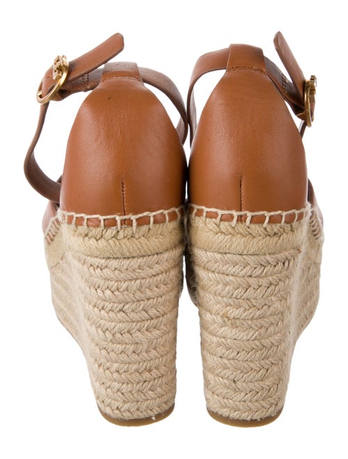 Tory Burch Leather Printed Espadrilles