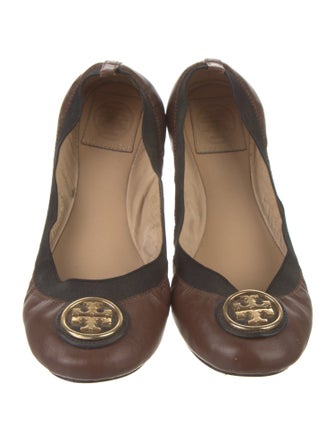 Tory Burch Leather Ballet Flats