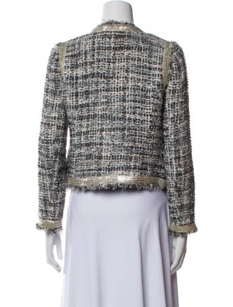 Tory Burch Tweed Pattern Evening Jacket