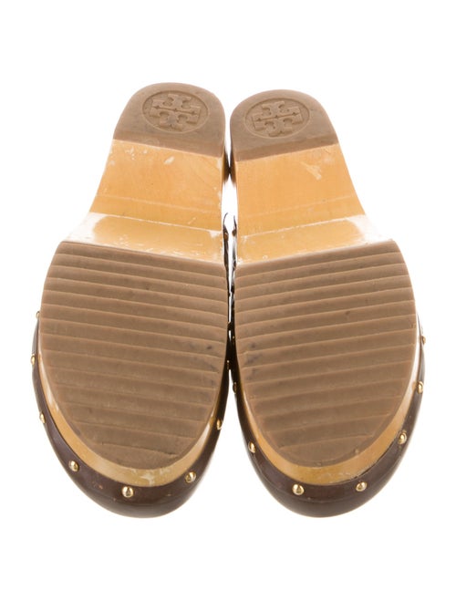 Tory Burch Leather Lasercut Accents Mules