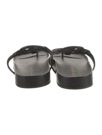 Tory Burch Leather Slides
