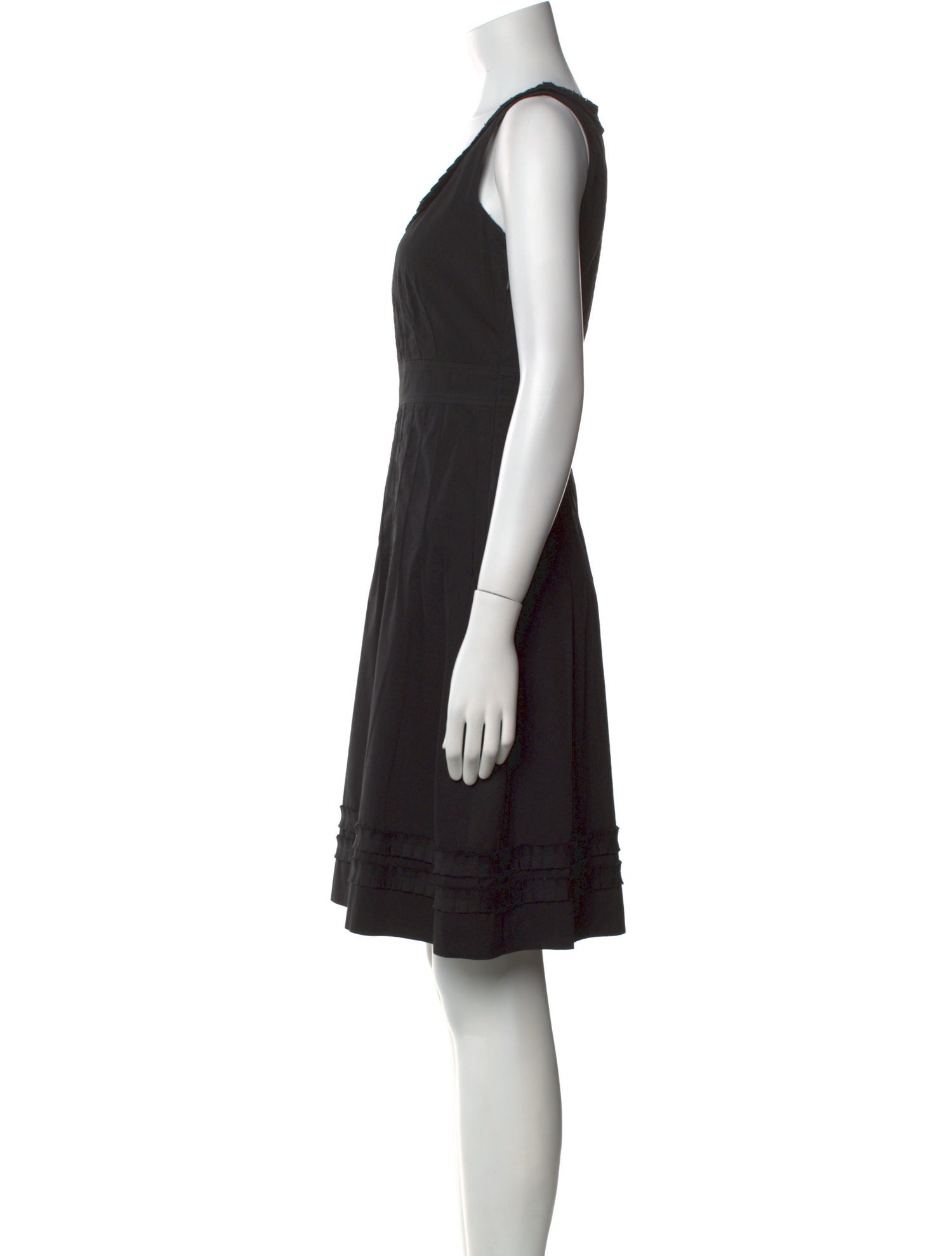 Tory Burch Scoop Neck Knee-Length Dress