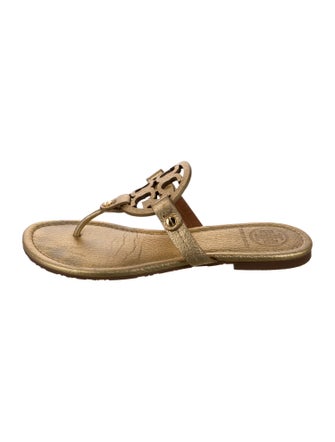 Tory Burch Leather Slides