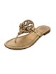Tory Burch Leather Slides