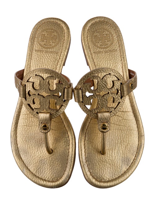 Tory Burch Leather Slides