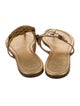 Tory Burch Leather Slides