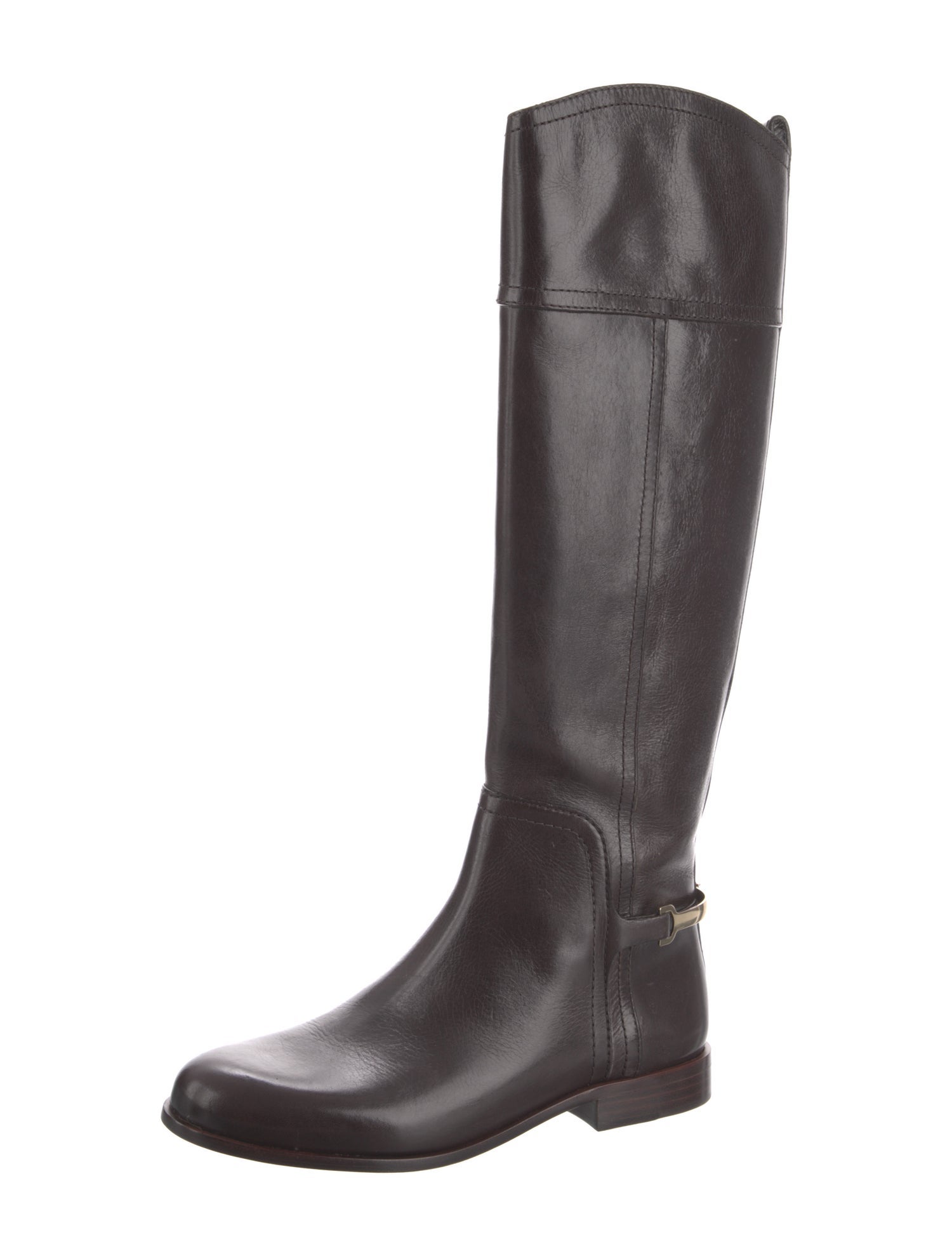 Tory Burch Leather Riding Boots