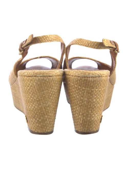 Tory Burch Raffia Slingback Sandals