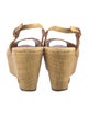 Tory Burch Raffia Slingback Sandals