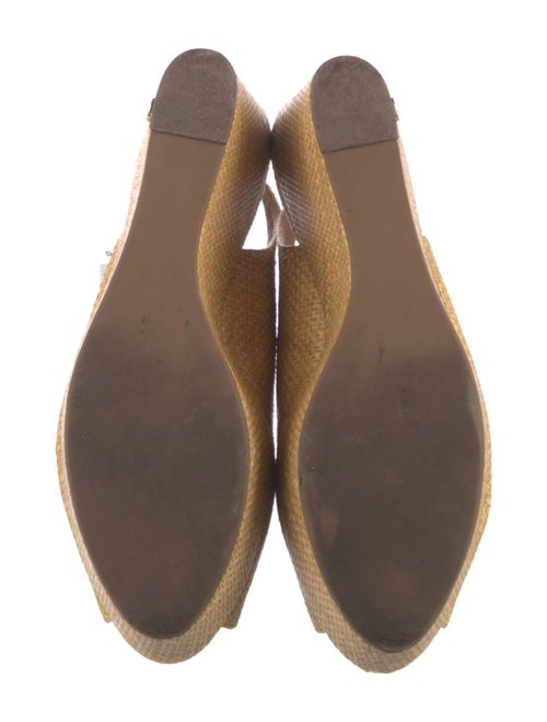 Tory Burch Raffia Slingback Sandals