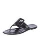 Tory Burch Patent Leather Lasercut Accents Slides