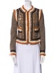 Tory Burch Tweed Pattern Evening Jacket