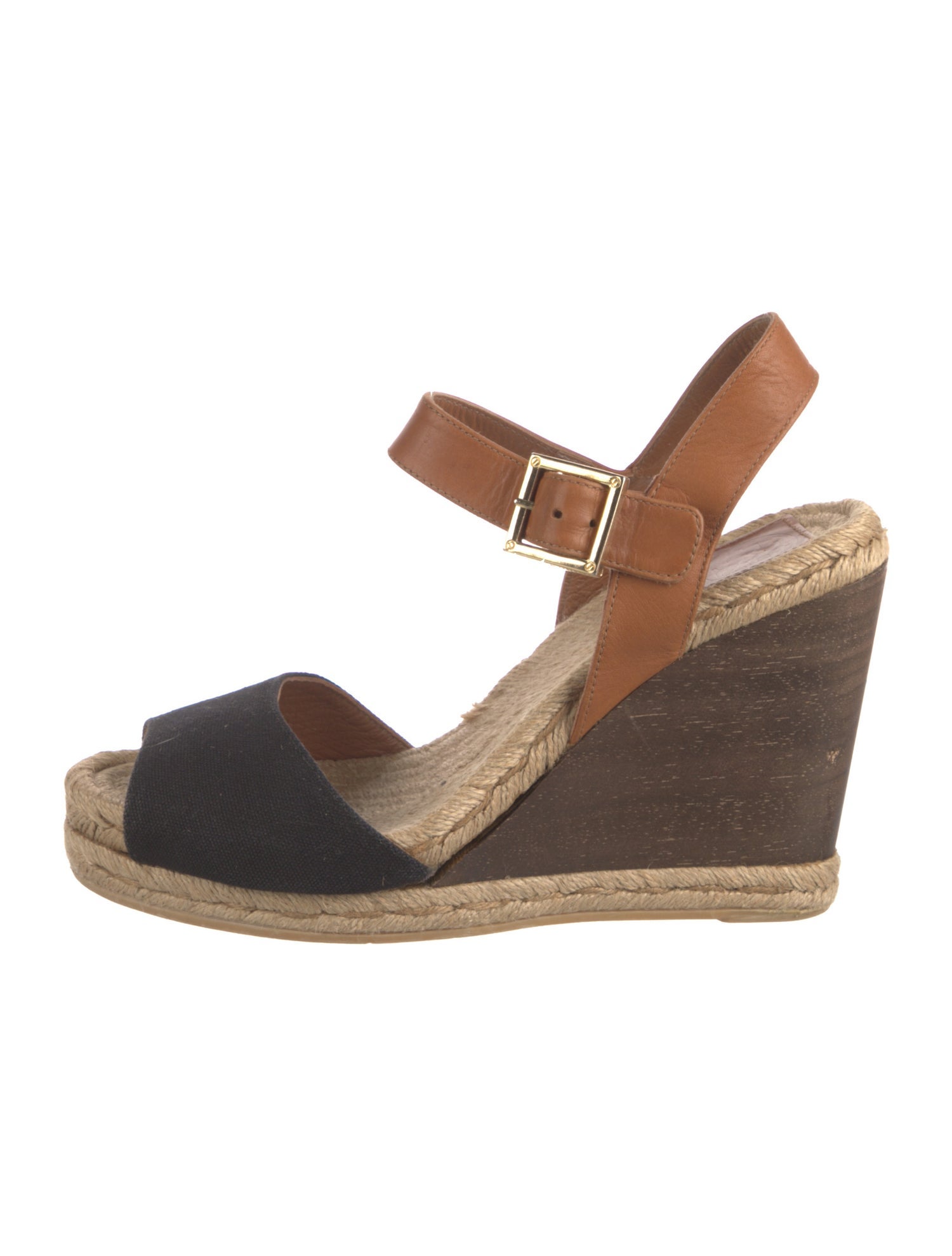 Tory Burch Leather Espadrilles