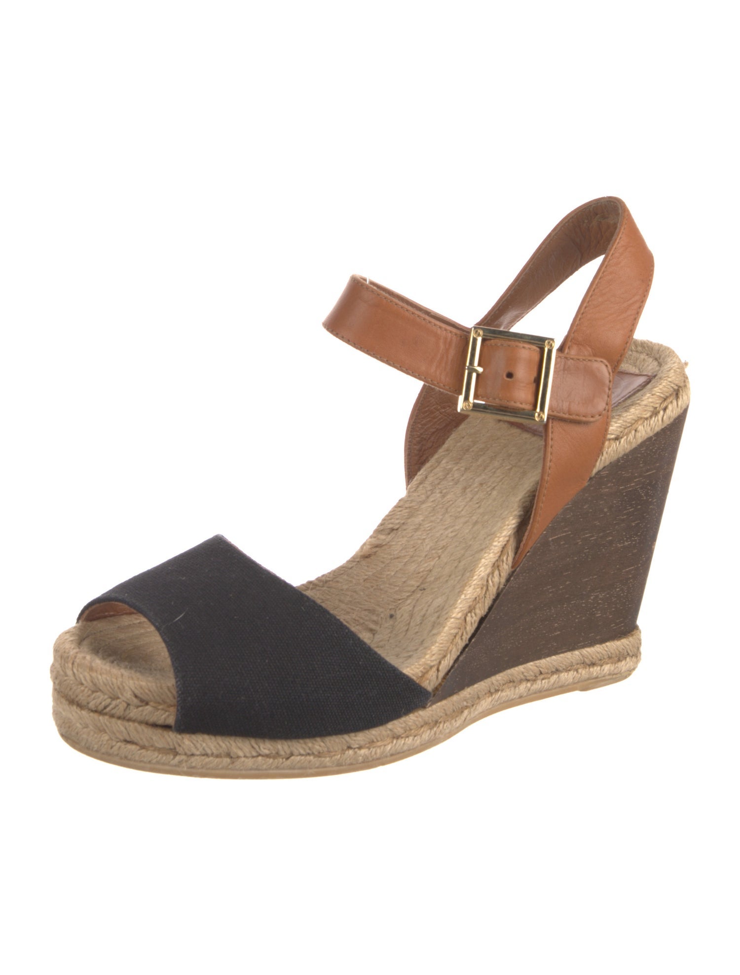 Tory Burch Leather Espadrilles