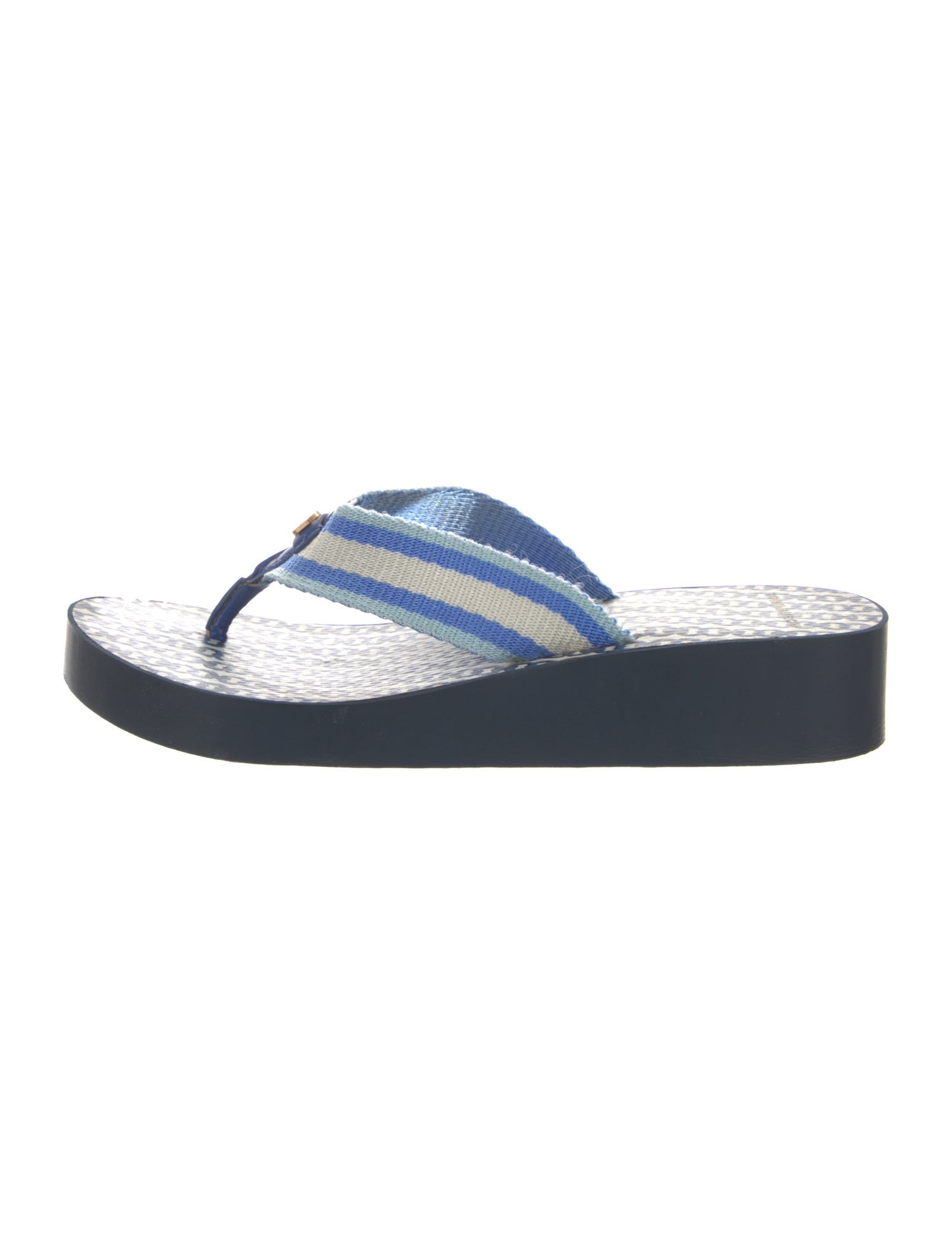 Tory Burch Rubber Printed Flip Flops