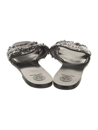 Tory Burch Sequins Sequin Embellishments Slides