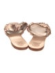 Tory Burch Sequins Animal Print Slides