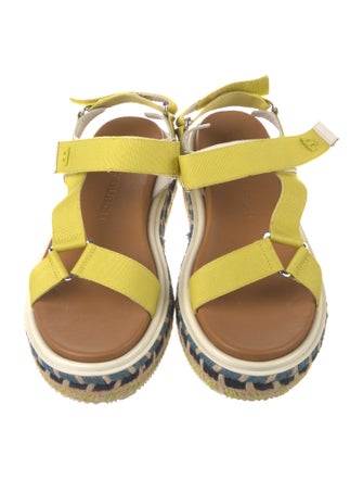 Tory Burch Leather Espadrilles