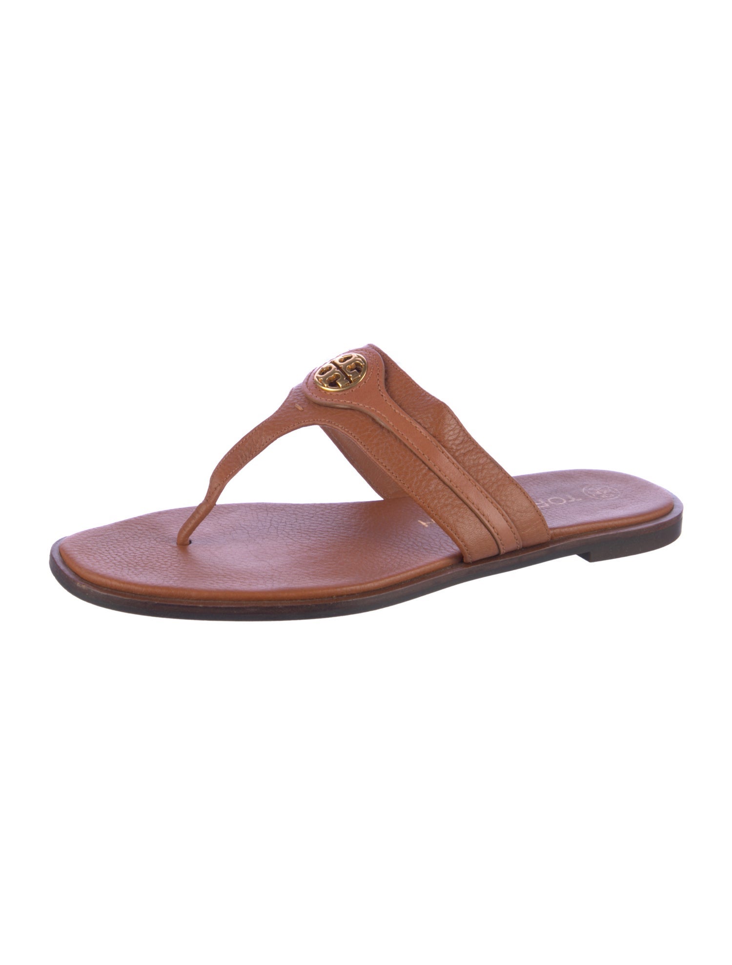 Tory Burch Leather Slides
