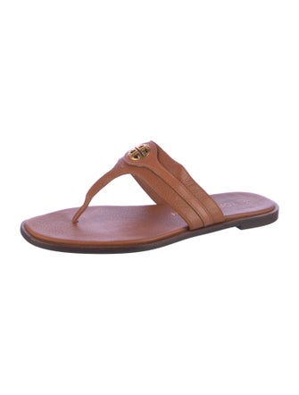 Tory Burch Leather Slides