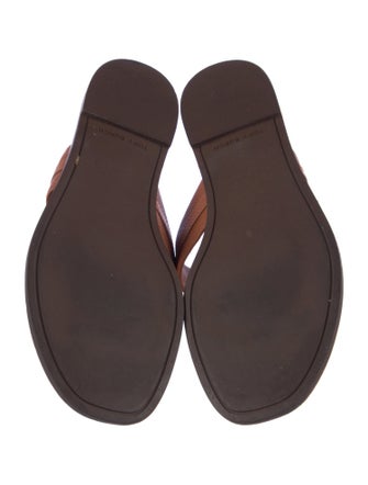 Tory Burch Leather Slides