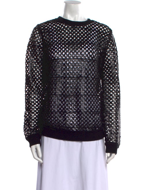 Tory Burch Sequin Crew Neck Sweater