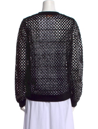 Tory Burch Sequin Crew Neck Sweater