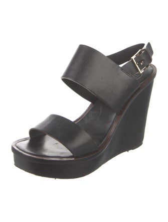 Tory Burch Leather Slingback Sandals