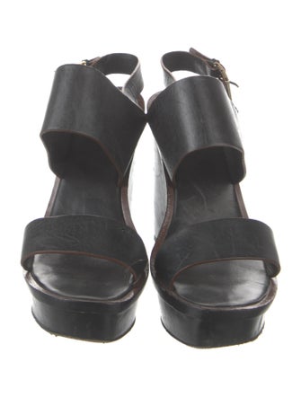 Tory Burch Leather Slingback Sandals