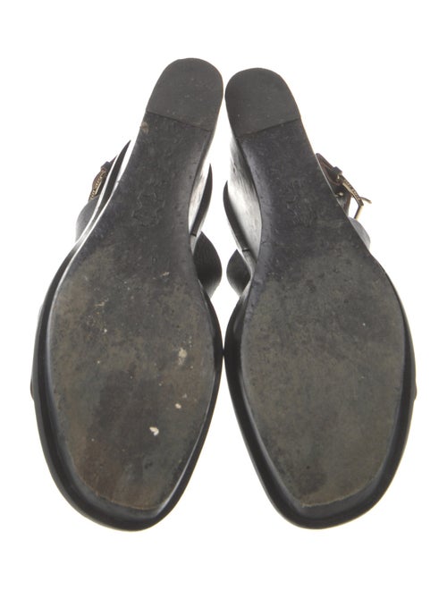 Tory Burch Leather Slingback Sandals