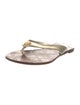 Tory Burch Leather Flip Flops