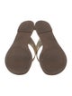 Tory Burch Leather Flip Flops