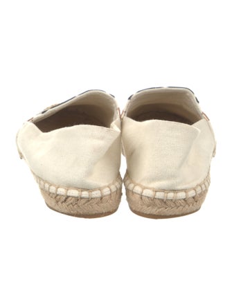 Tory Burch Canvas Graphic Print Espadrilles