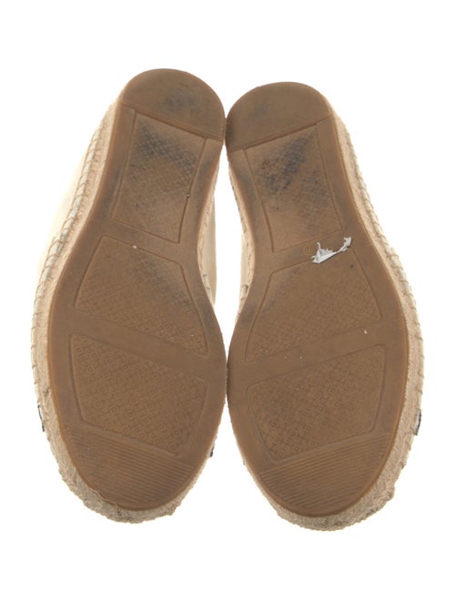 Tory Burch Canvas Graphic Print Espadrilles