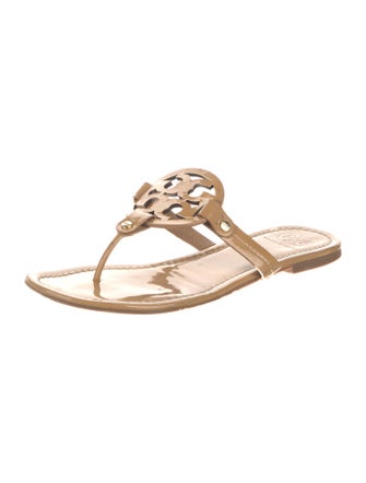 Tory Burch Patent Leather Slides