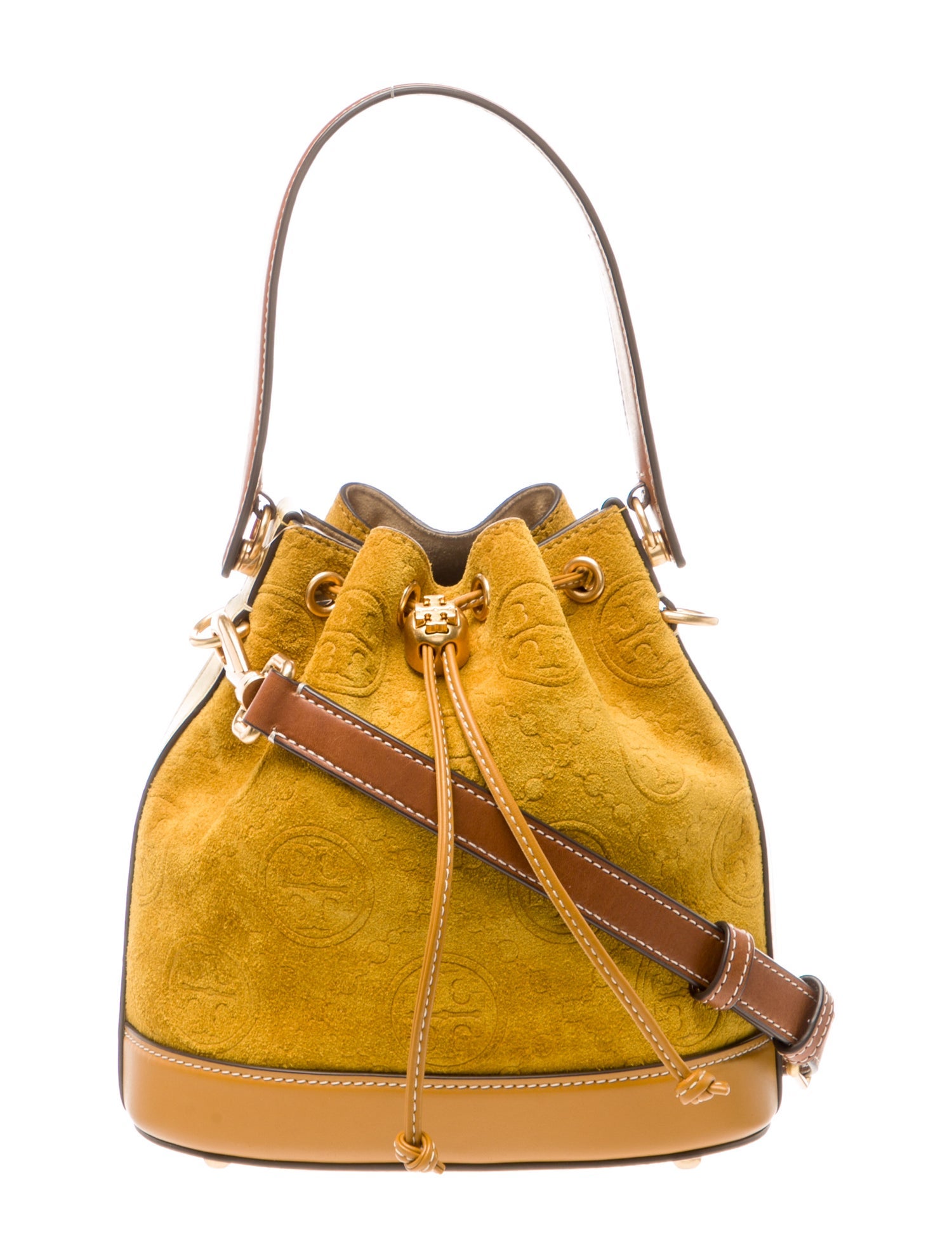 Tory Burch Suede Bucket Bag