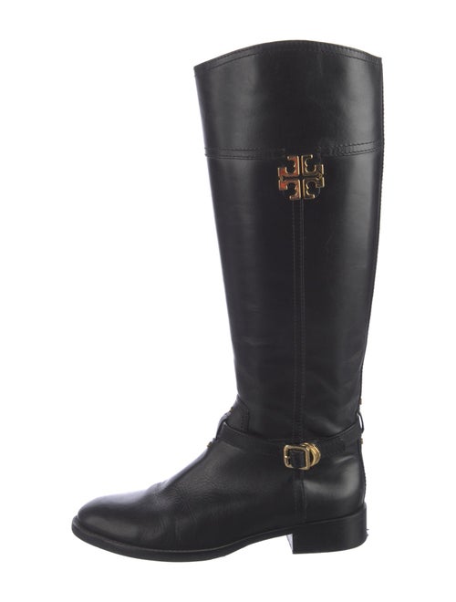 Tory Burch Leather Riding Boots