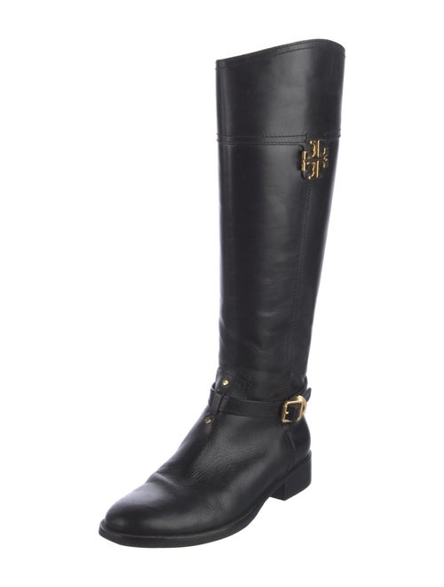 Tory Burch Leather Riding Boots