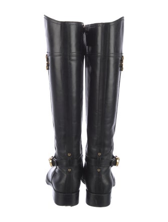 Tory Burch Leather Riding Boots