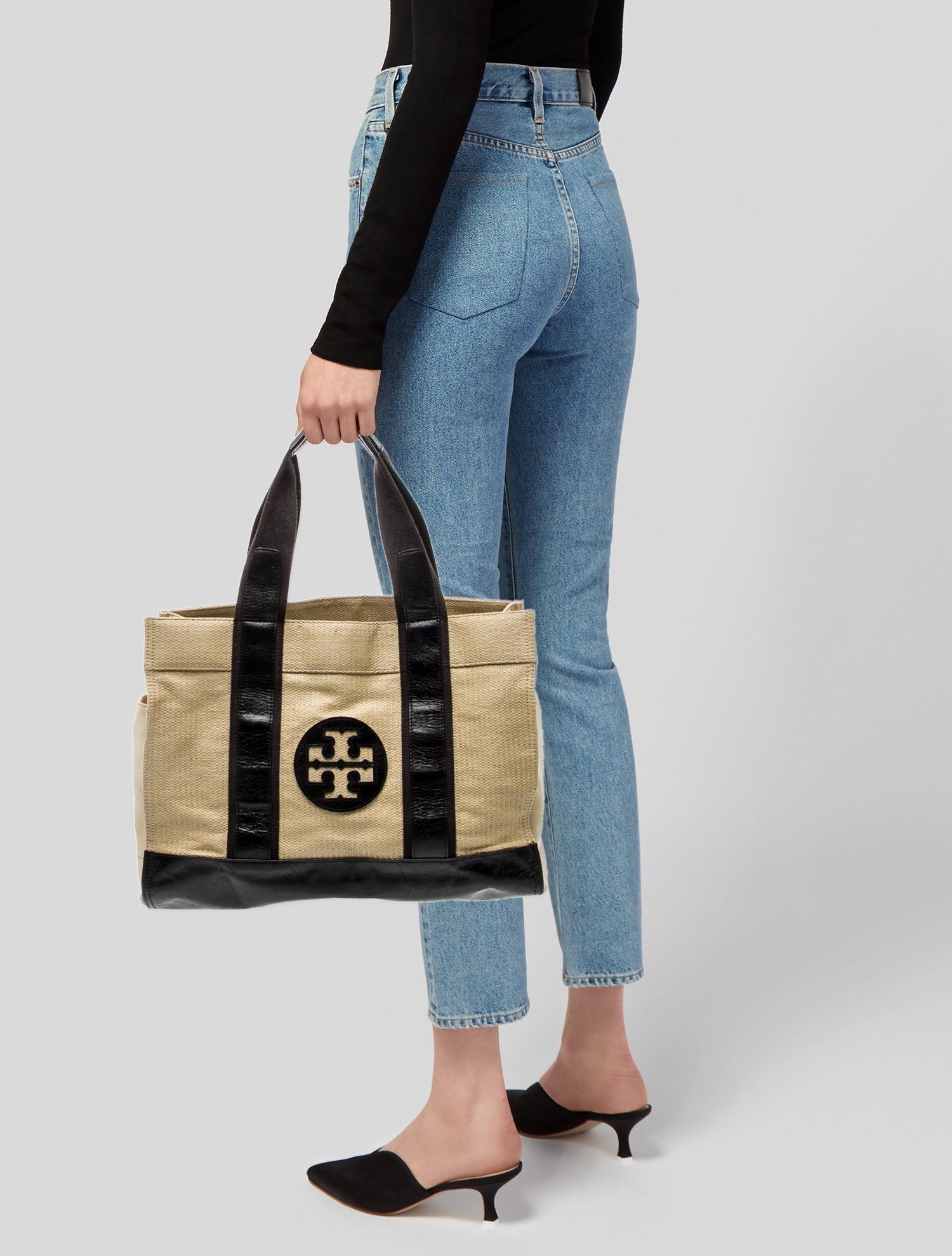 Tory Burch Straw Tote