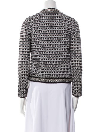 Tory Burch Tweed Pattern Jacket